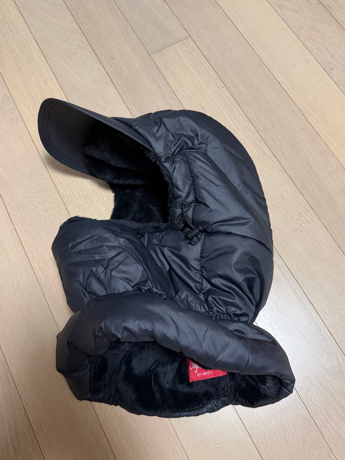 슈프림 코듀라 퍼퍼 바라클라바 블랙 - 22FW 상품이미지3