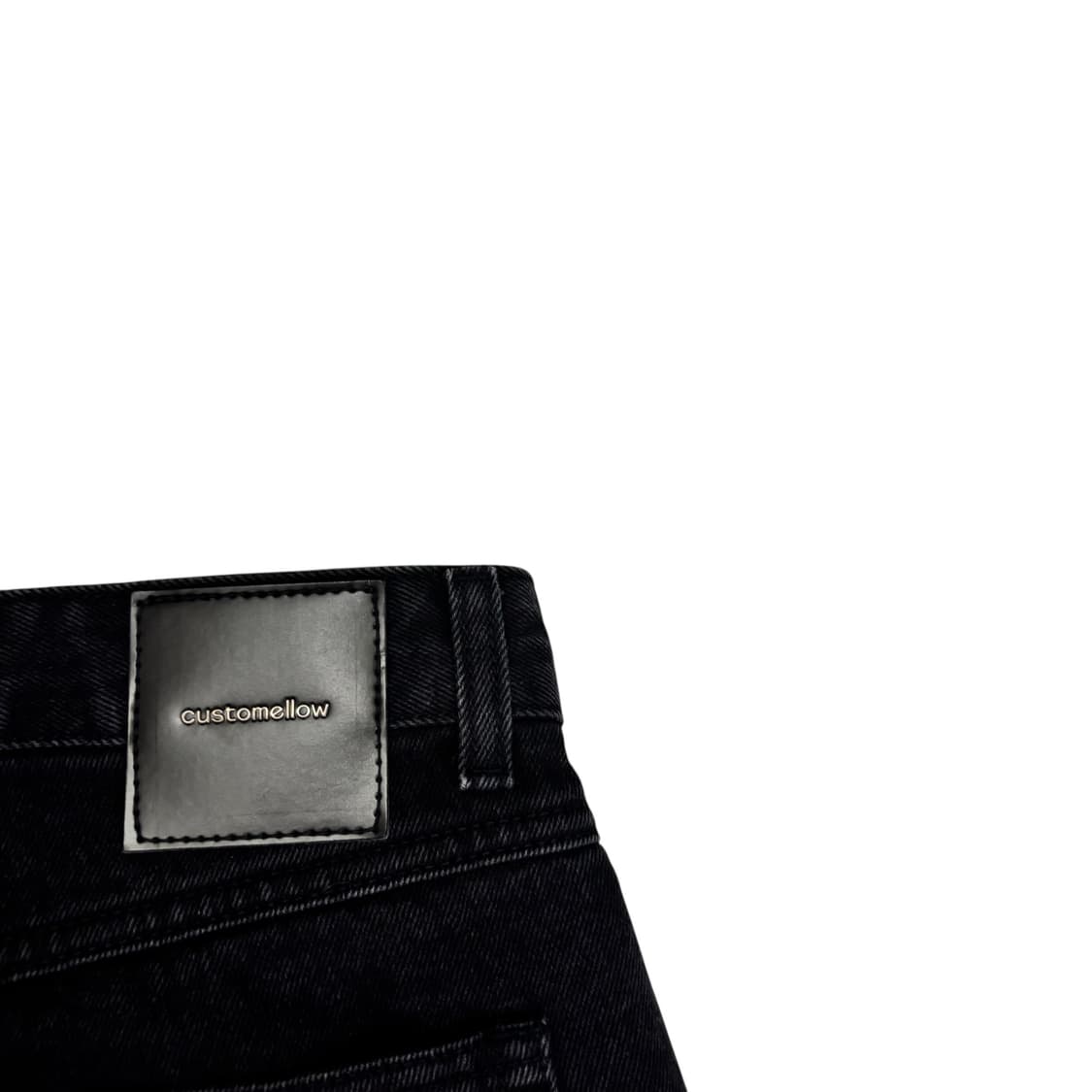 커스텀멜로우 블랙 스트레이트 핏 진 상품이미지6