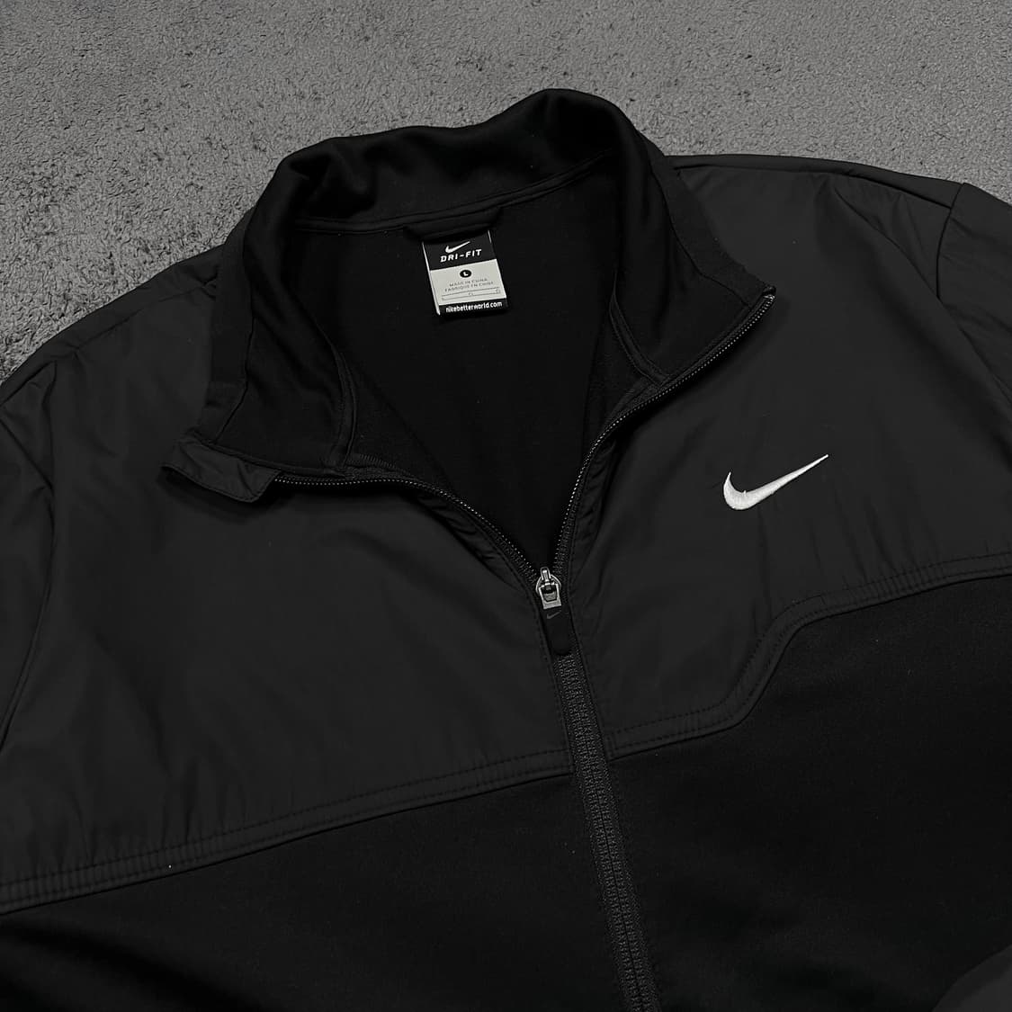 나이키 블랙 져지 집업 상품이미지2