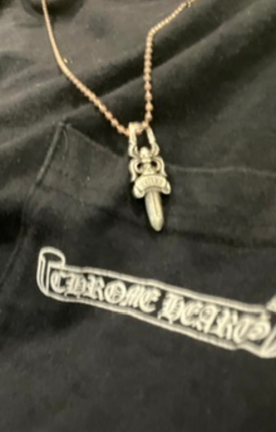 크롬하츠 대거 펜던트 목걸이 상품이미지3