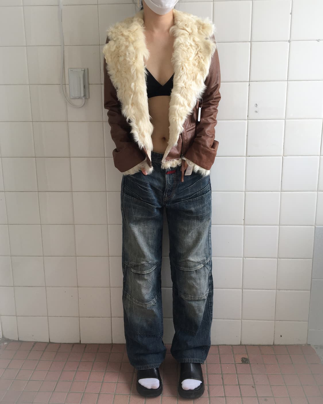 Lamb fur layered mustang 상품이미지7