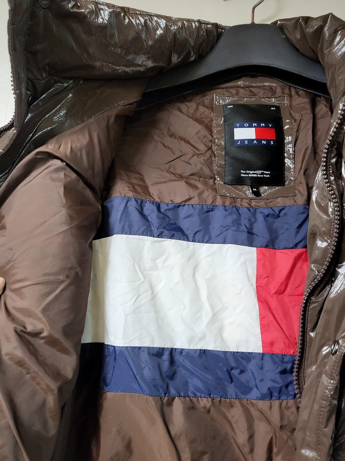 타미진스 유광 패딩 상품이미지2