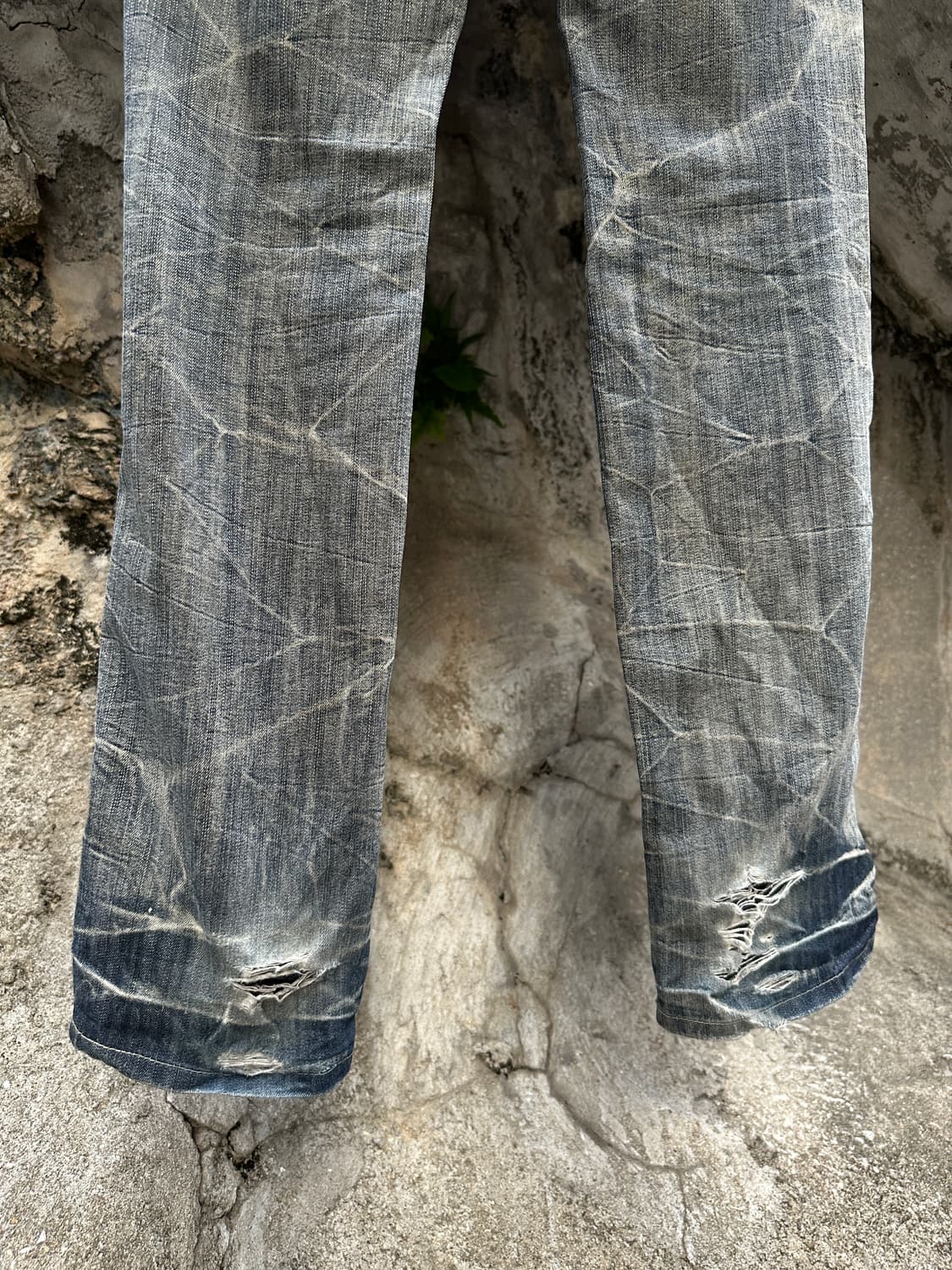 Superubis distressed denim jeans 상품이미지8
