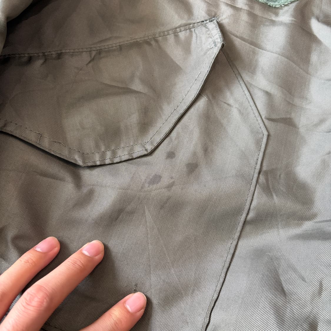 80년대 생산 미 공군 플라이트 CWU-36 자켓 상품이미지5