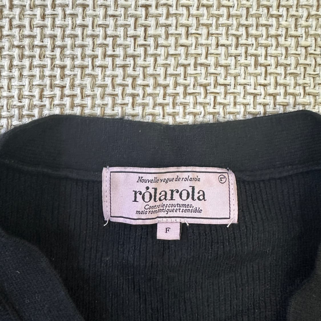 F 로라로라 브이넥 가디건 0428D  상품이미지4