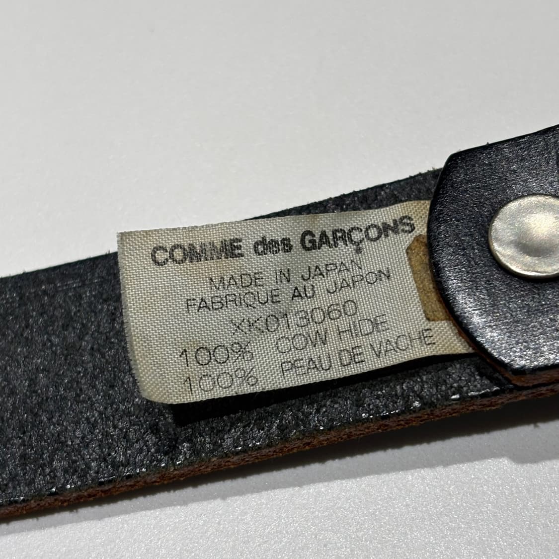 꼼데가르송 옴므 플러스 스퀘어 벨트 상품이미지3