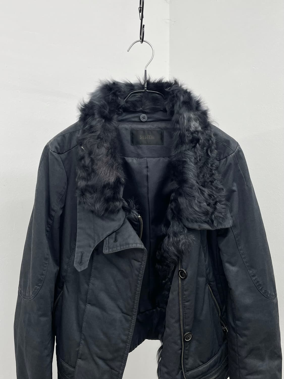 시스템 폭스 버튼 디테일 자켓 상품이미지8