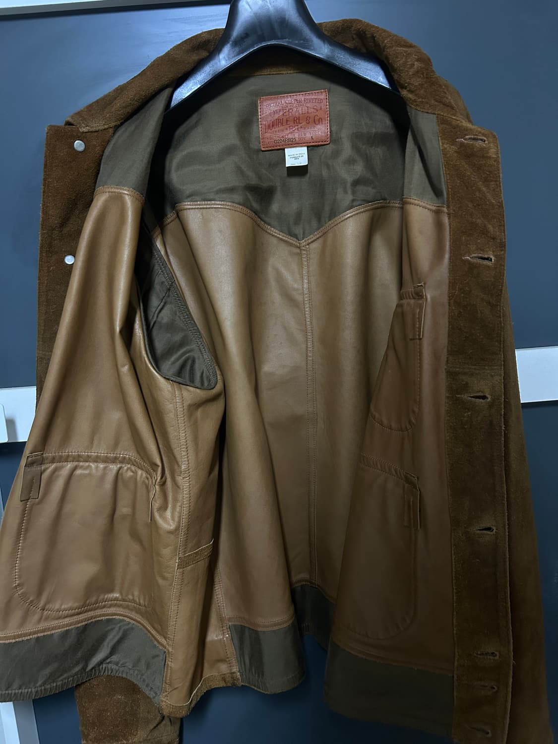 더블알엘 러프아웃 가죽자켓 상품이미지3