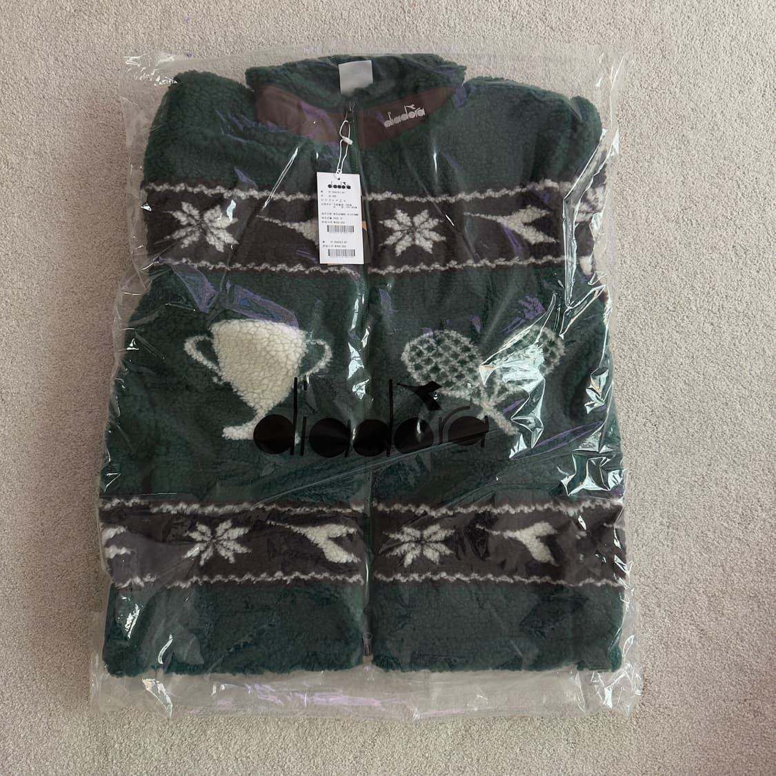 디아도라 모르비 패턴 플리스 자켓 상품이미지3