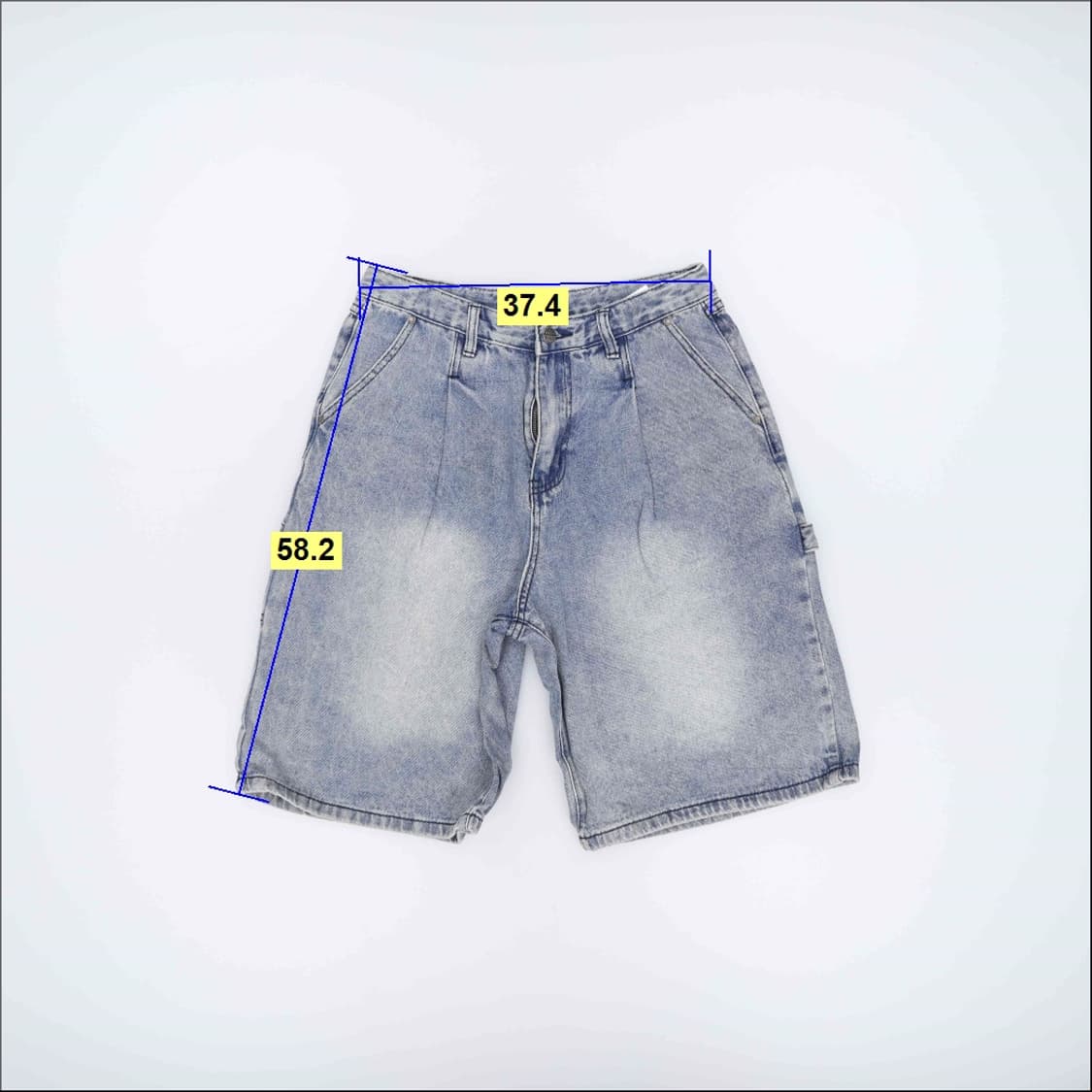2 디비트리블랙 데님 반바지 0625H1 상품이미지6