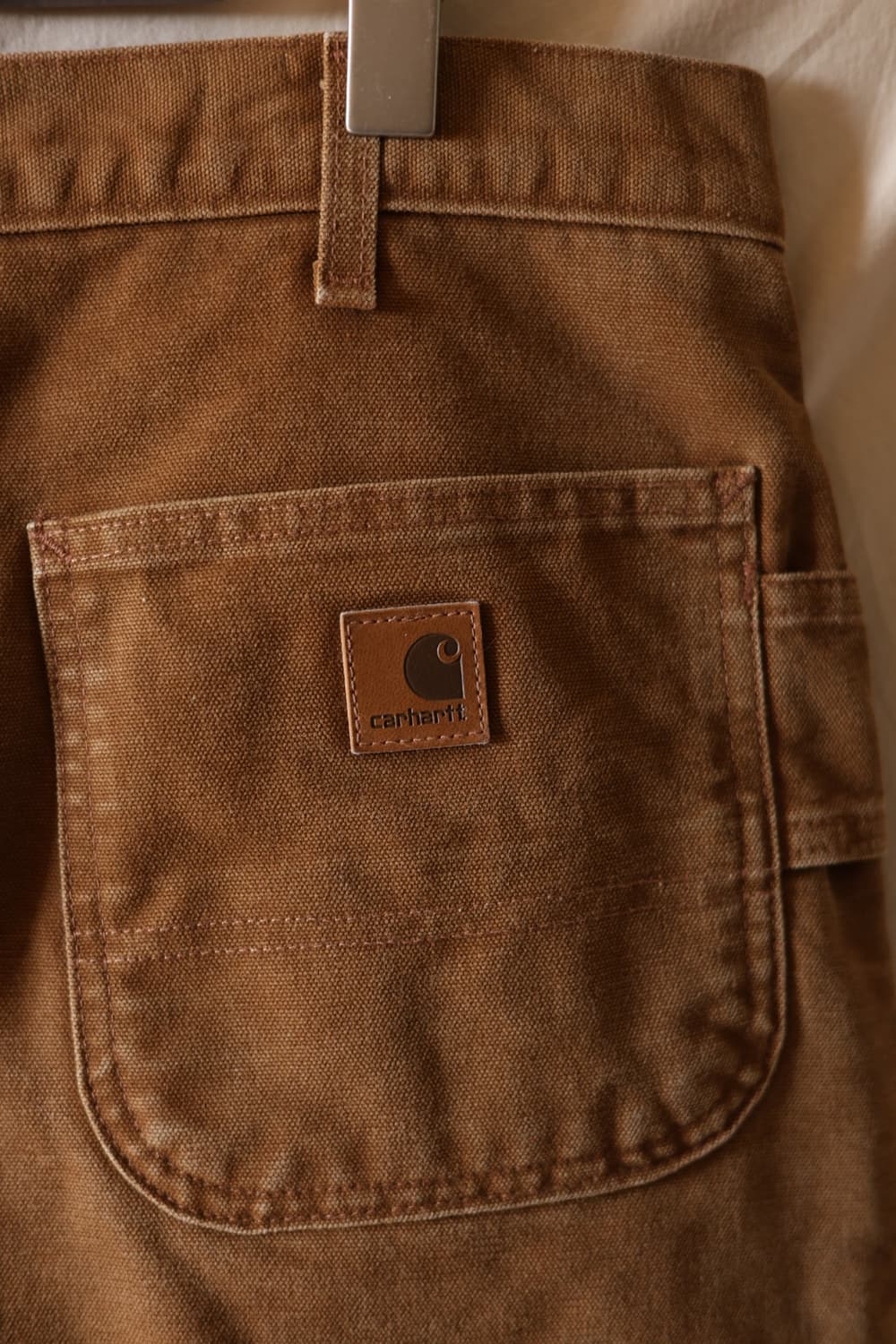 칼하트 00s 브라운 퀼티드 더블니 팬츠 B194 211 상품이미지9