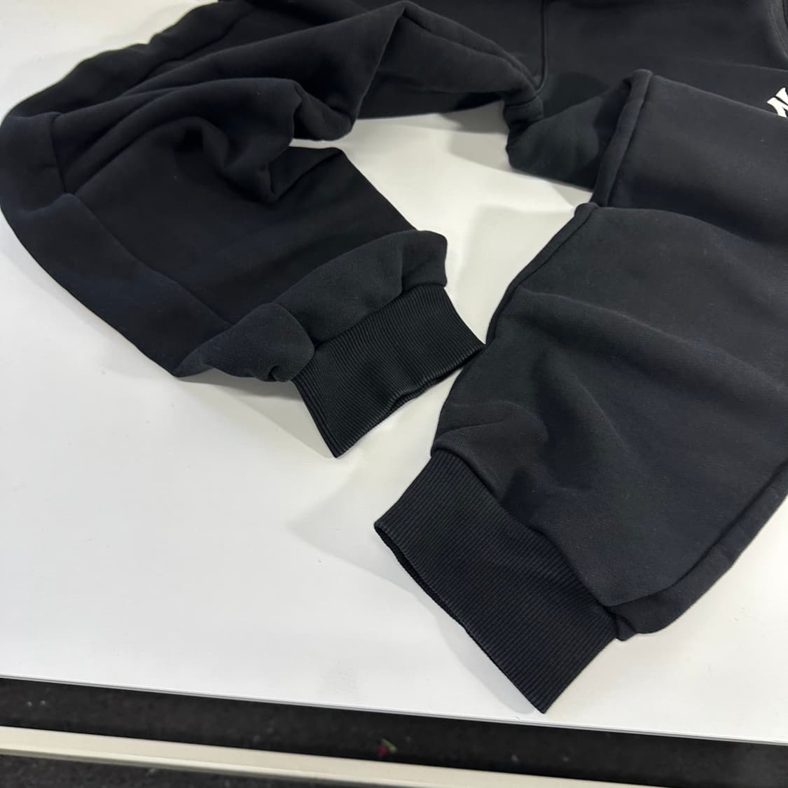 S MLB 블랙 뉴욕양키즈 코튼 밴딩조거팬츠 상품이미지4