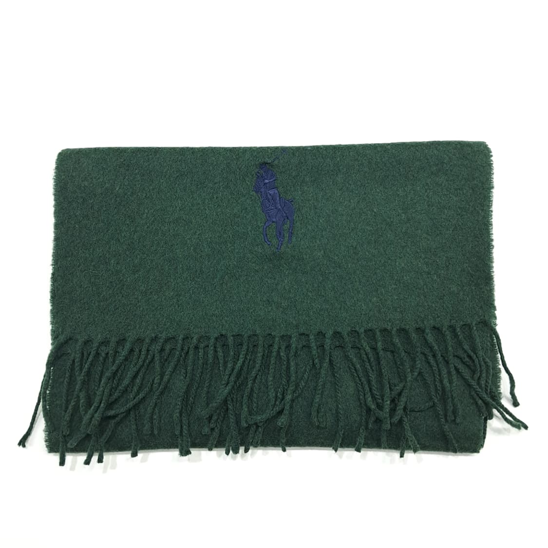 MX272 폴로 랄프로렌 포레스트그린 램스울 목도리 머플러 상품이미지7