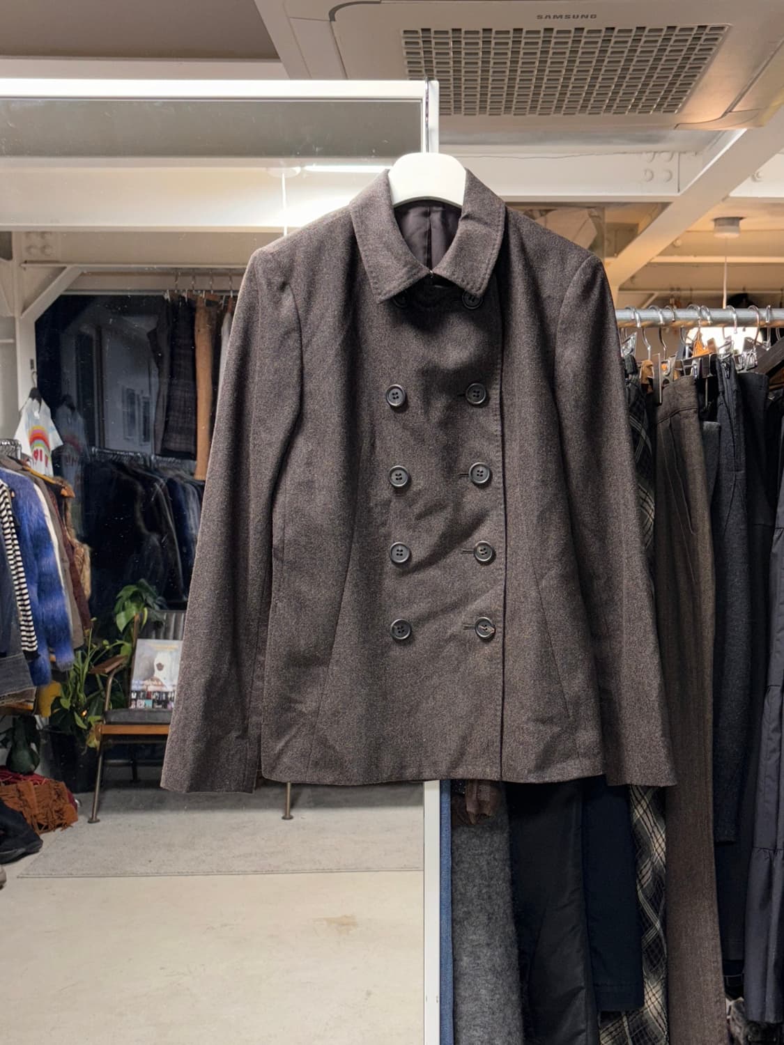 Kiyoko takase 더블 브레스티드 울자켓 상품이미지1