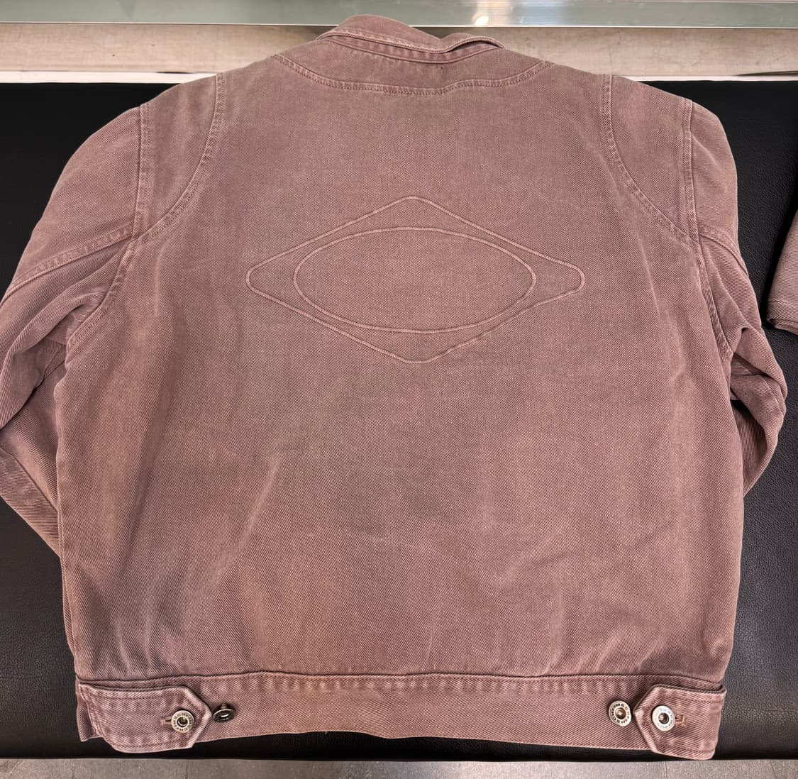 미스치프 트러커 자켓 로즈 브라운 M사이즈 상품이미지5