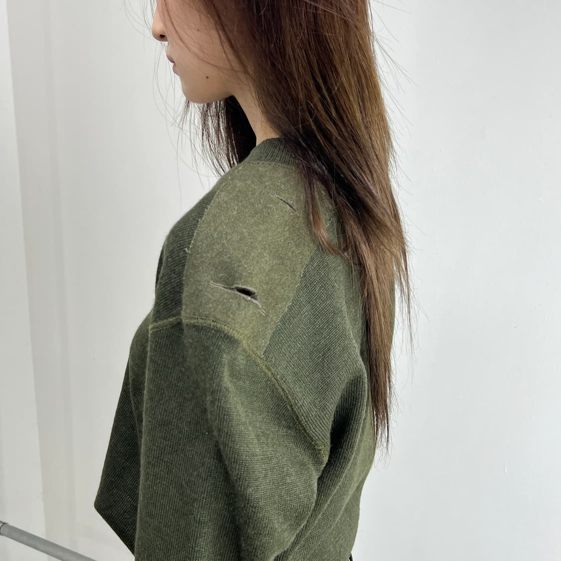 장 폴 고티에 주니어 헤비 울 밀리터리 니트 상품이미지5