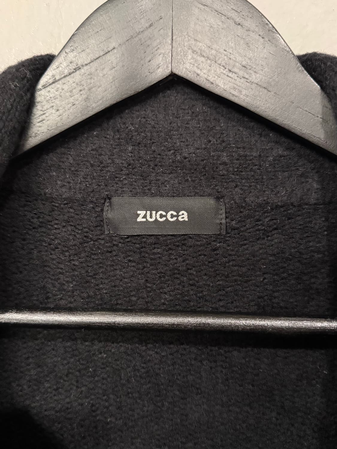 Zucca 주카 비대칭 울 니트 가디건코트  상품이미지5