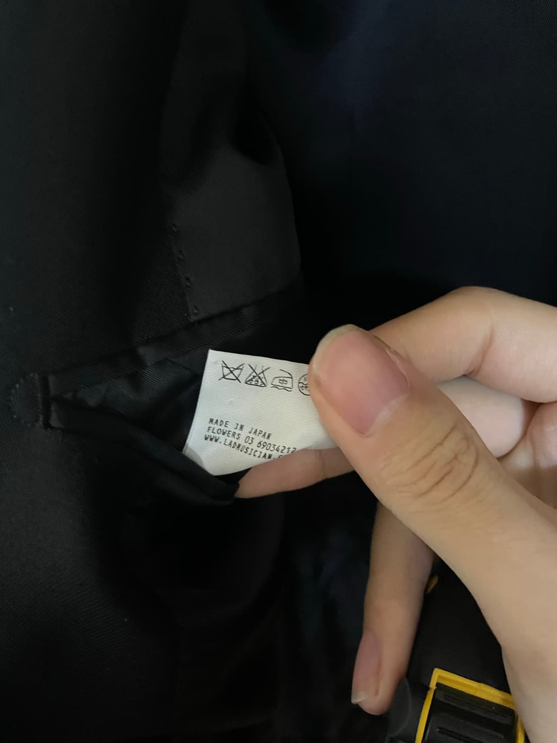 라드뮤지션 원버튼 블레이저 자켓 상품이미지5