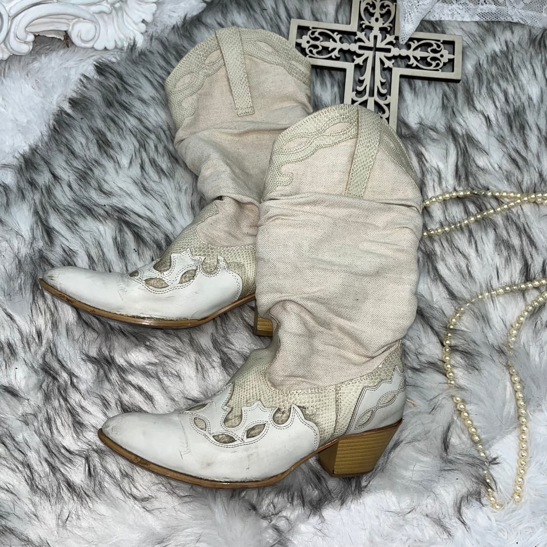 빈티지 웨스턴 부츠 상품이미지5