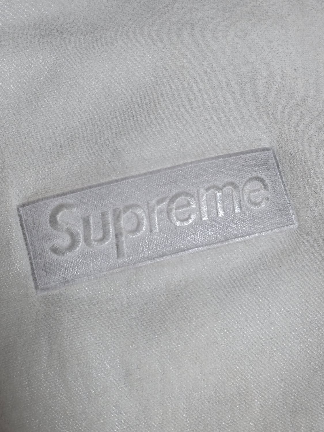 [XL] 슈프림 마르지엘라 포일 박스로고 후드 화이트 상품이미지5