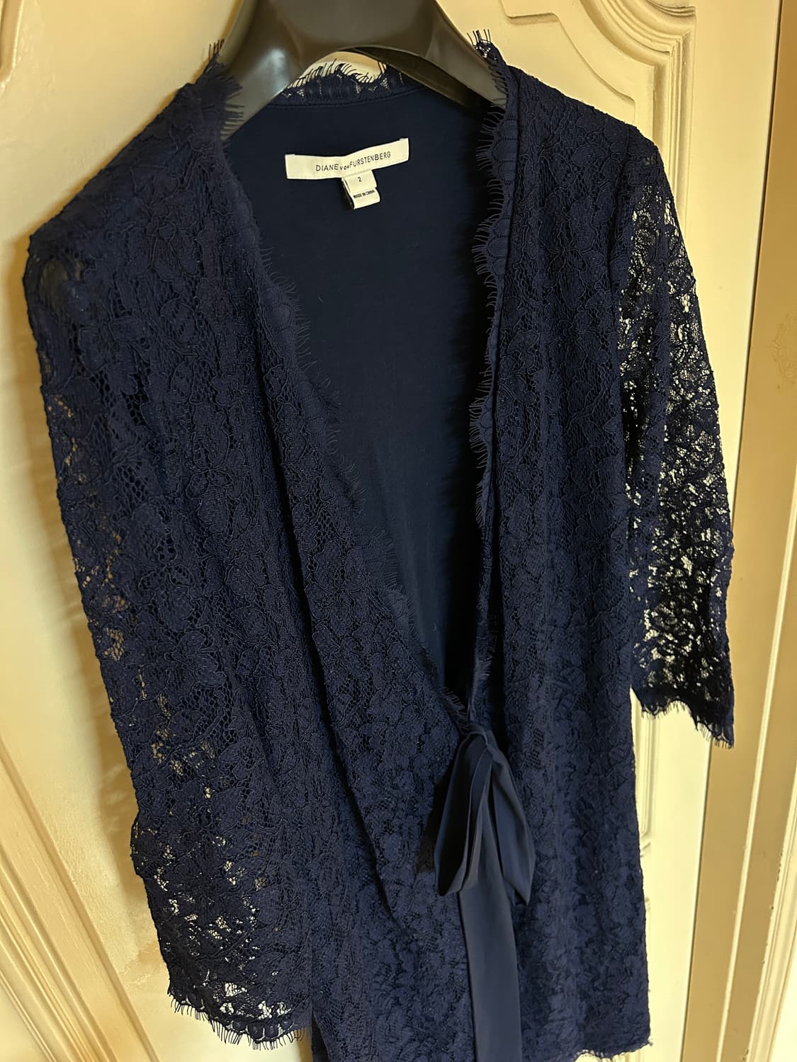 다이앤본퍼스텐버그 DVF 랩드레스 로브 상품이미지2