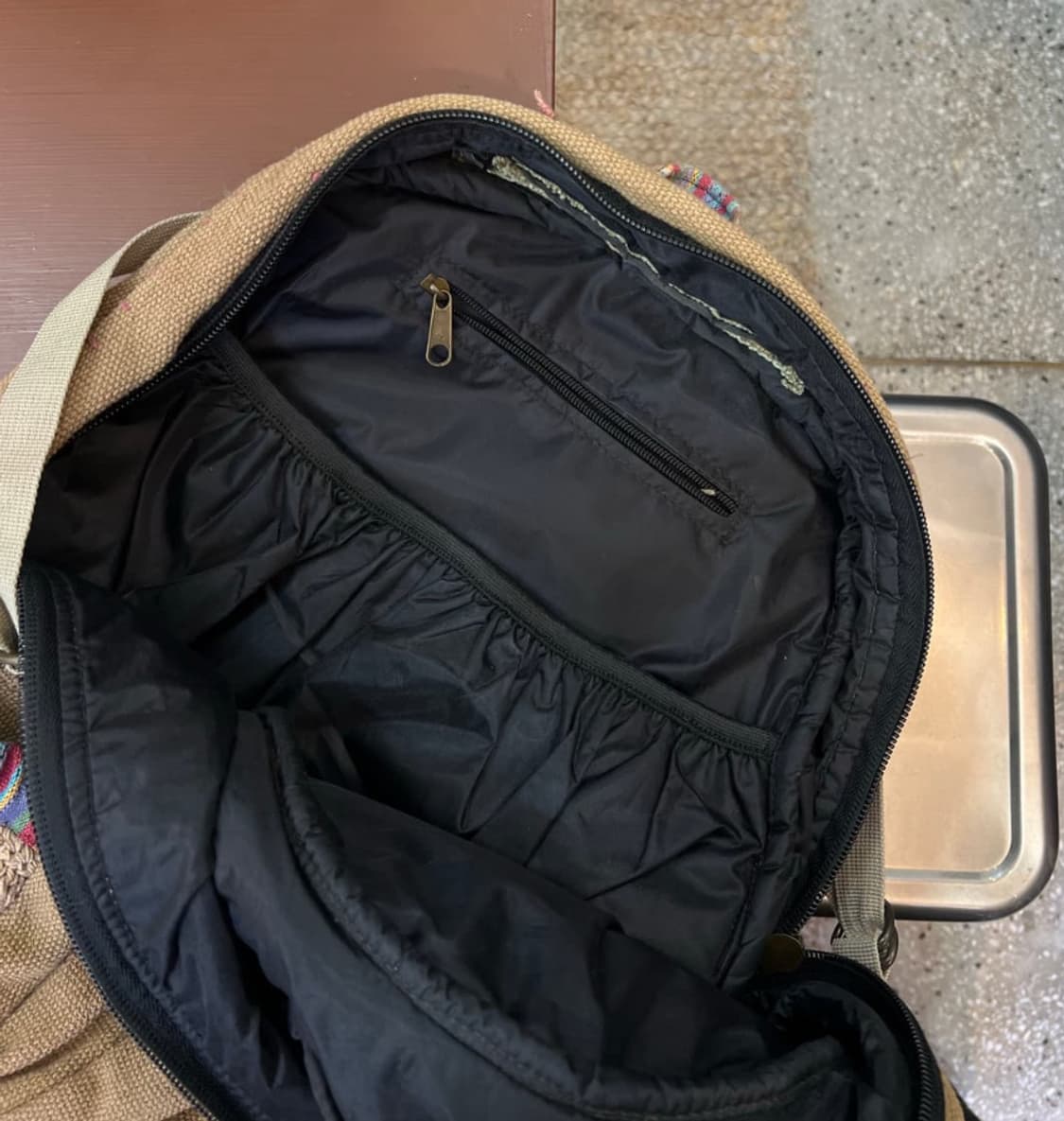 유목민소녀 핸드메이드 빈티지 백팩 상품이미지5