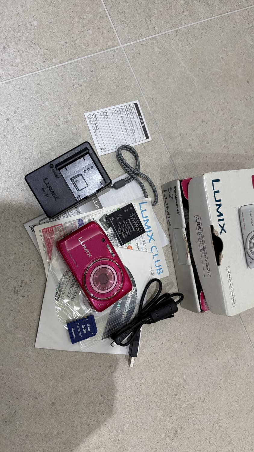 신품급)DMC-S2 파나소닉 빈티지 디카 카메라 (DMC-S1 후속) 상품이미지1