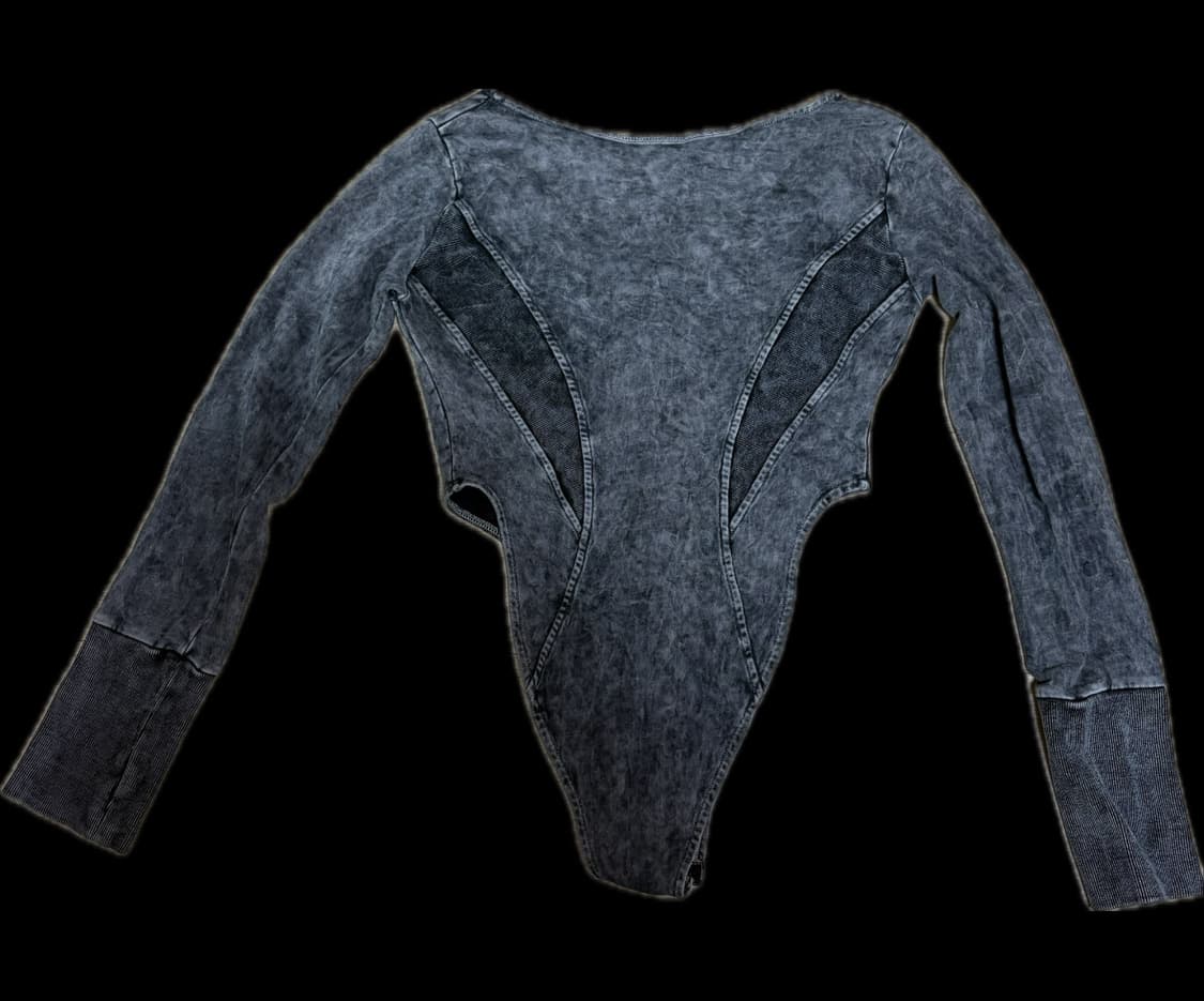 슬림핏 그런지 바디 슈트 상품이미지2