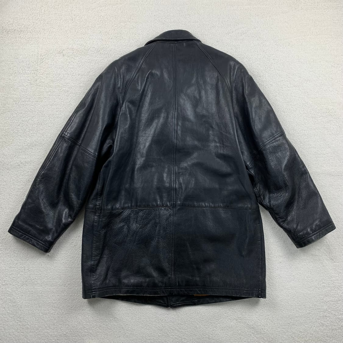 SAVE THE FOREST 이태리제 리얼 레더 헌팅자켓 블랙  상품이미지6