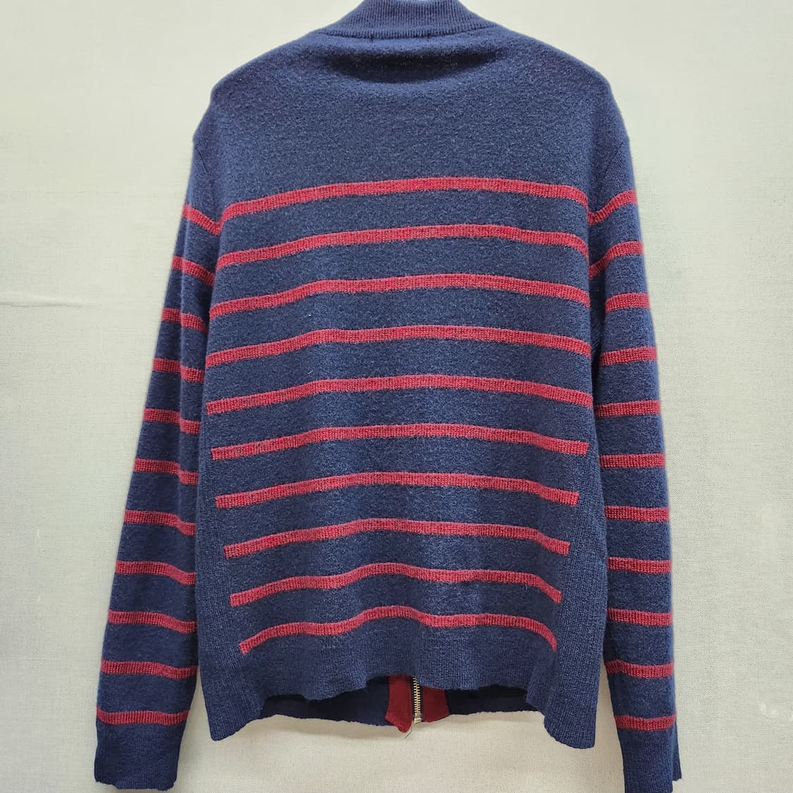 빈폴 스트라이프 모100% 니트집업 100(M) 상품이미지4