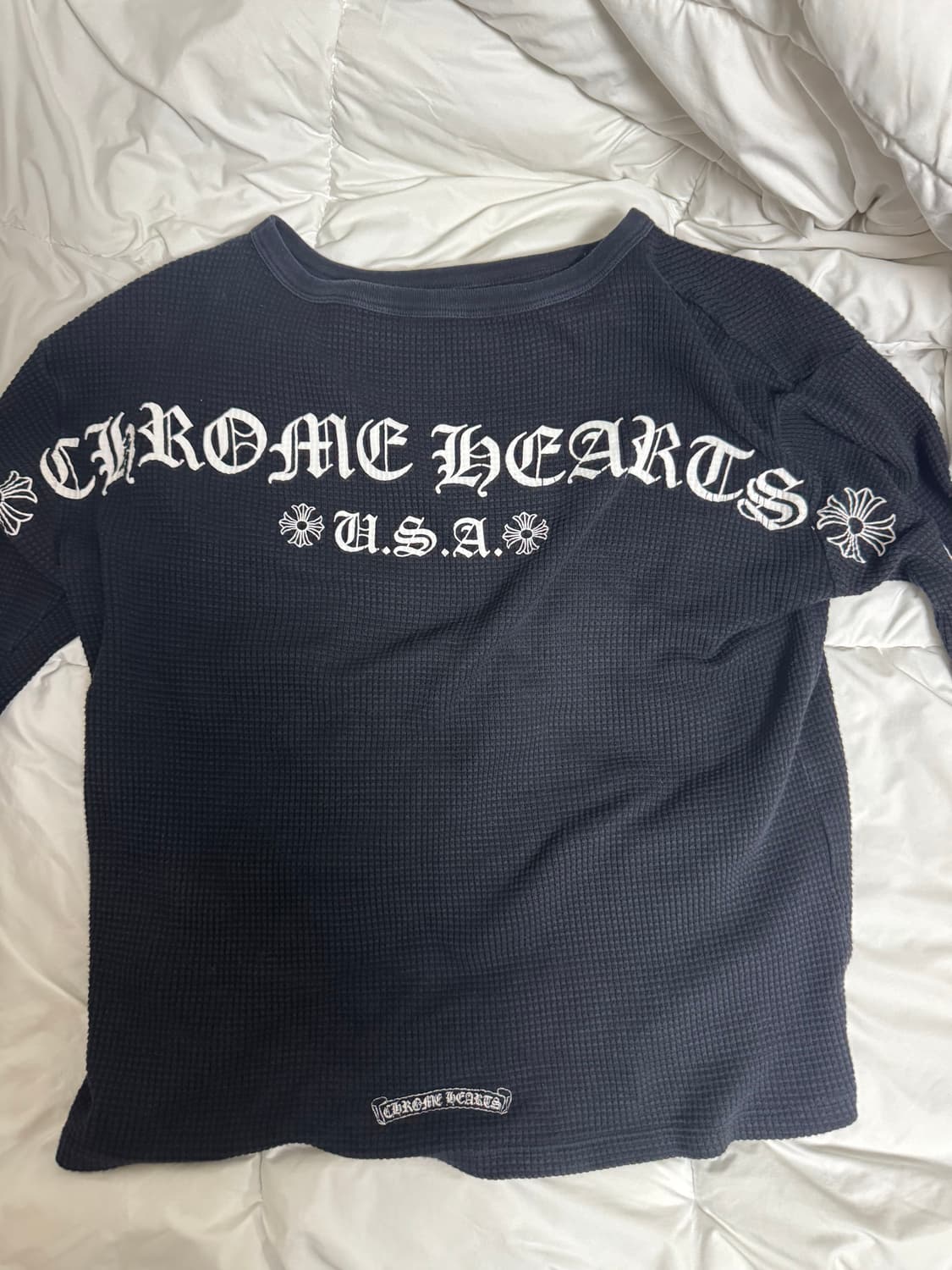 [정품] 가격제시 크롬하츠 와플 롱슬리브 S 상품이미지1