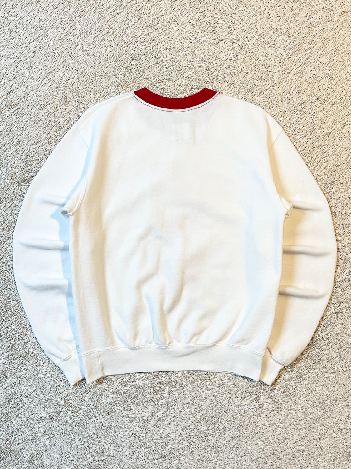 매장판) 와일드동키 All American 맨투맨 화이트 상품이미지3