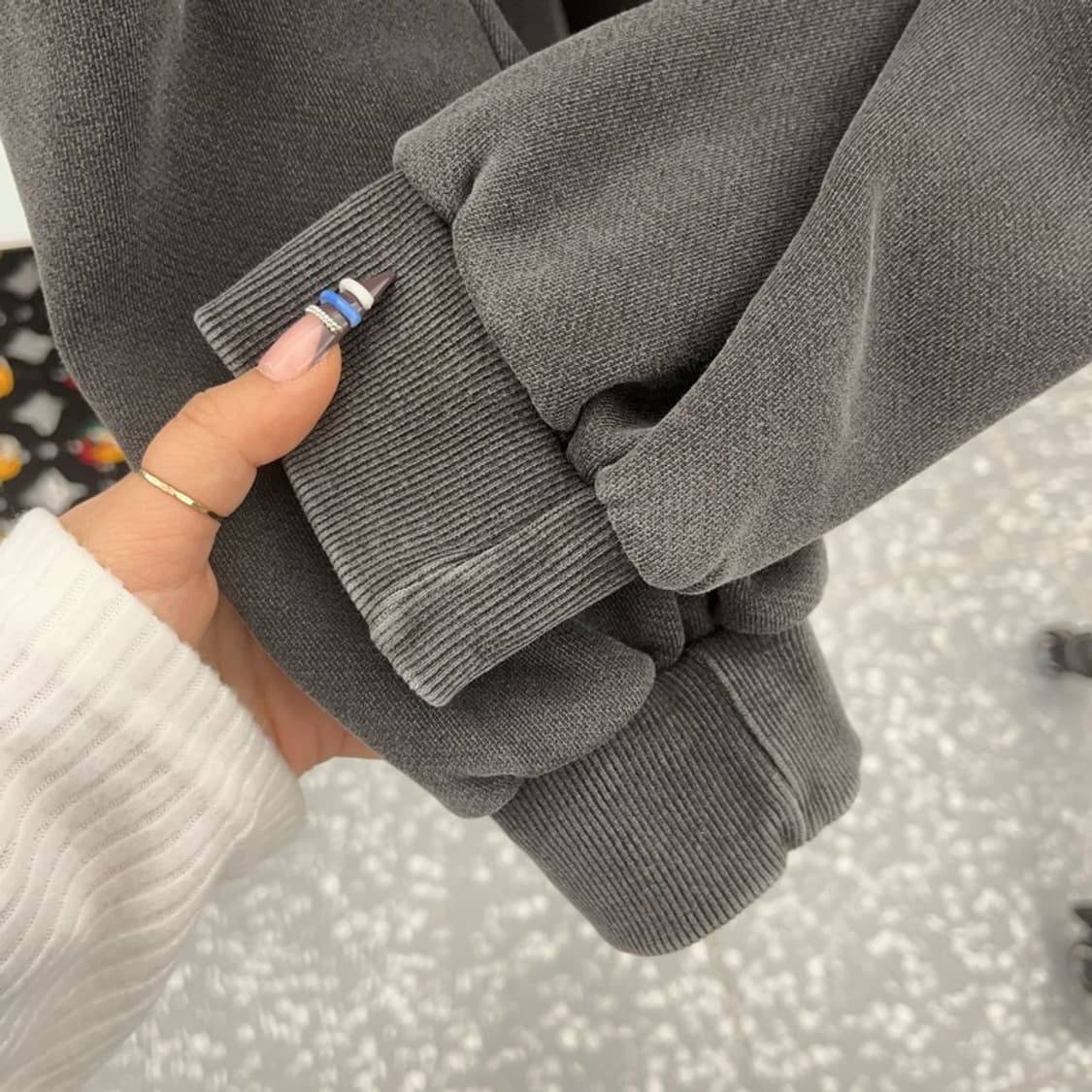 꼼파뇨 키치 슬리브스타 피그먼트 투웨이 후드집업 M C07641 상품이미지7