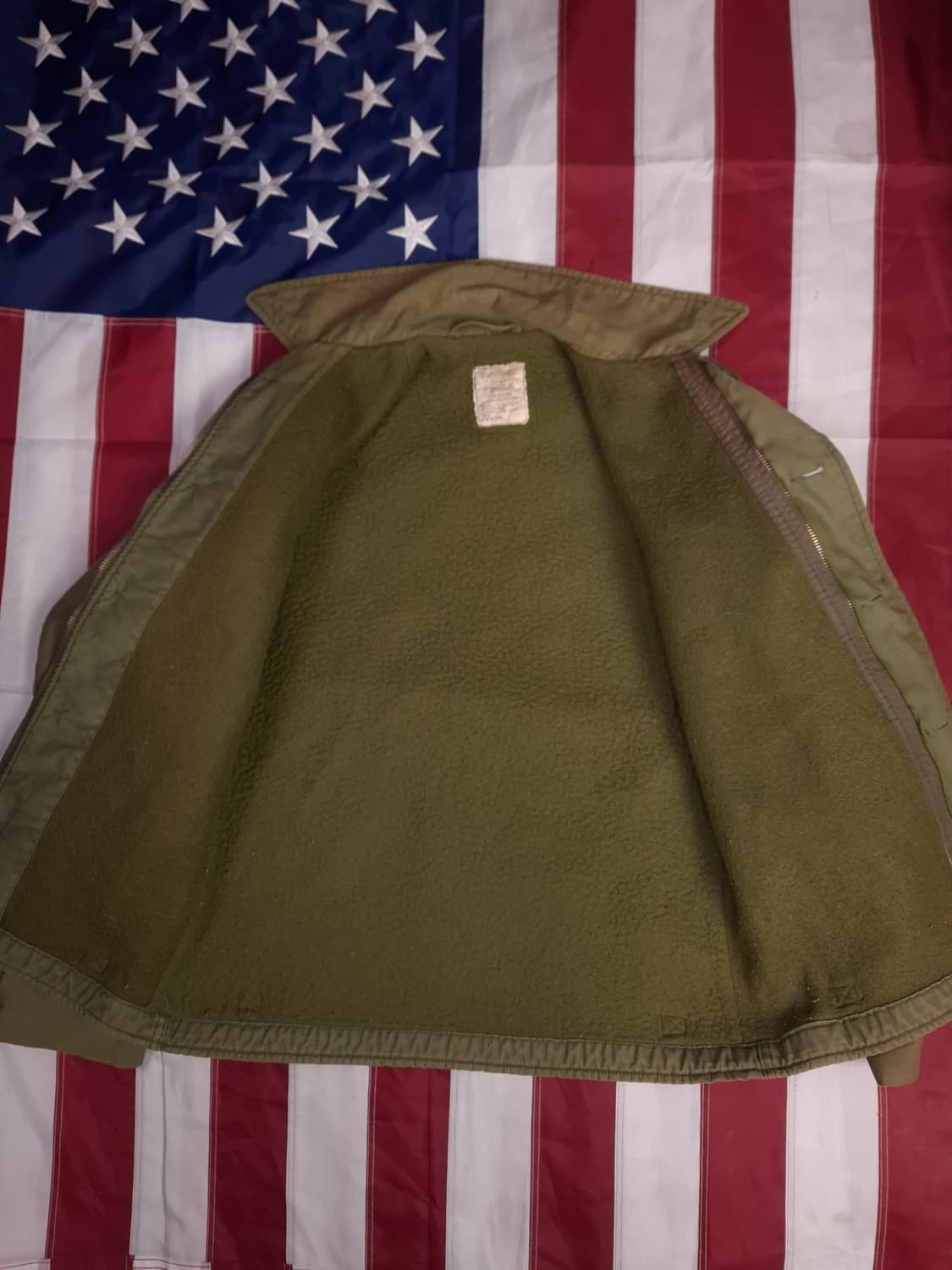 오리지날 미해군 A-2 덱자켓 상품이미지10