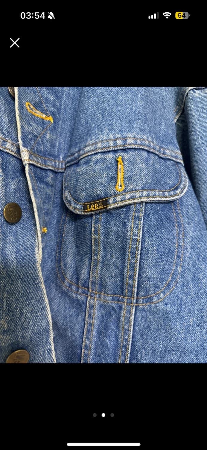 빈티지 Lee청자켓 상품이미지2