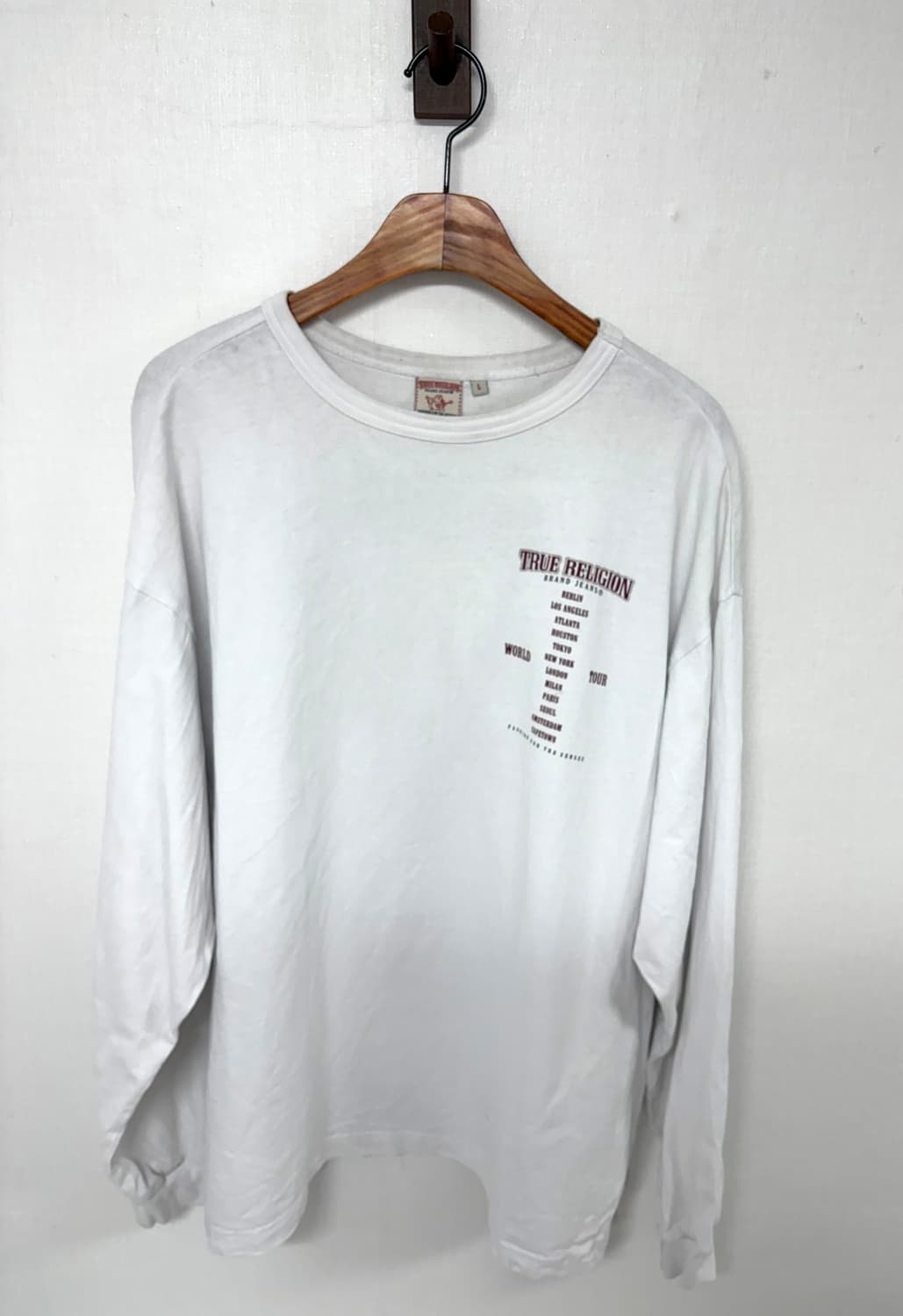 [L] 트루릴리젼 월드투어 긴팔 상품이미지2