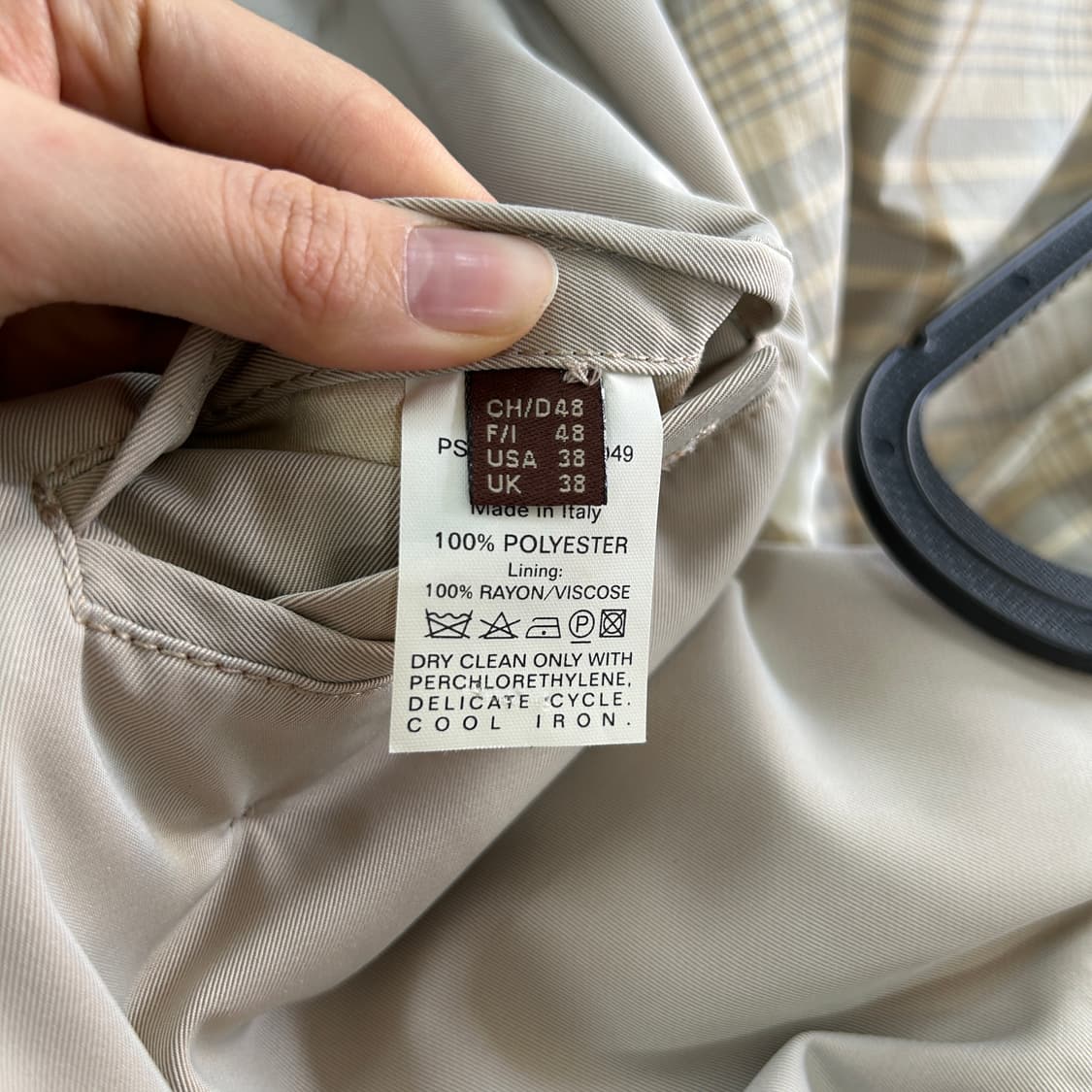 발리 남성 자켓 트렌치코트 100 상품이미지6