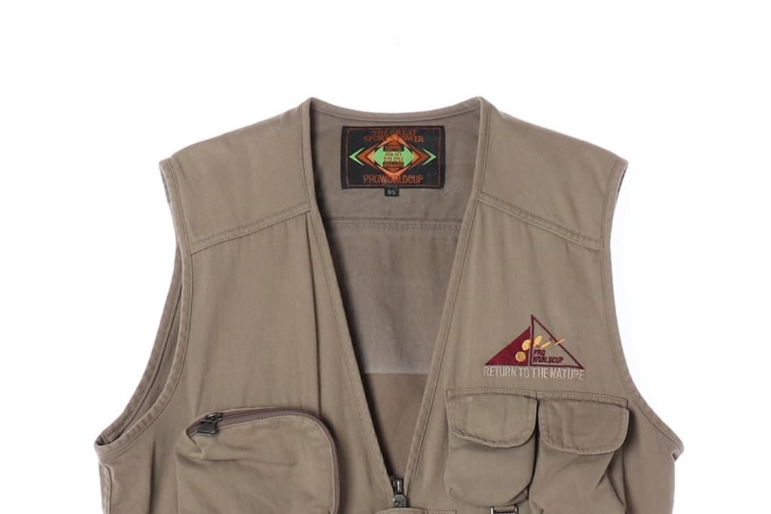 proworldcup 빈티지 유틸리티 베스트 M 상품이미지3