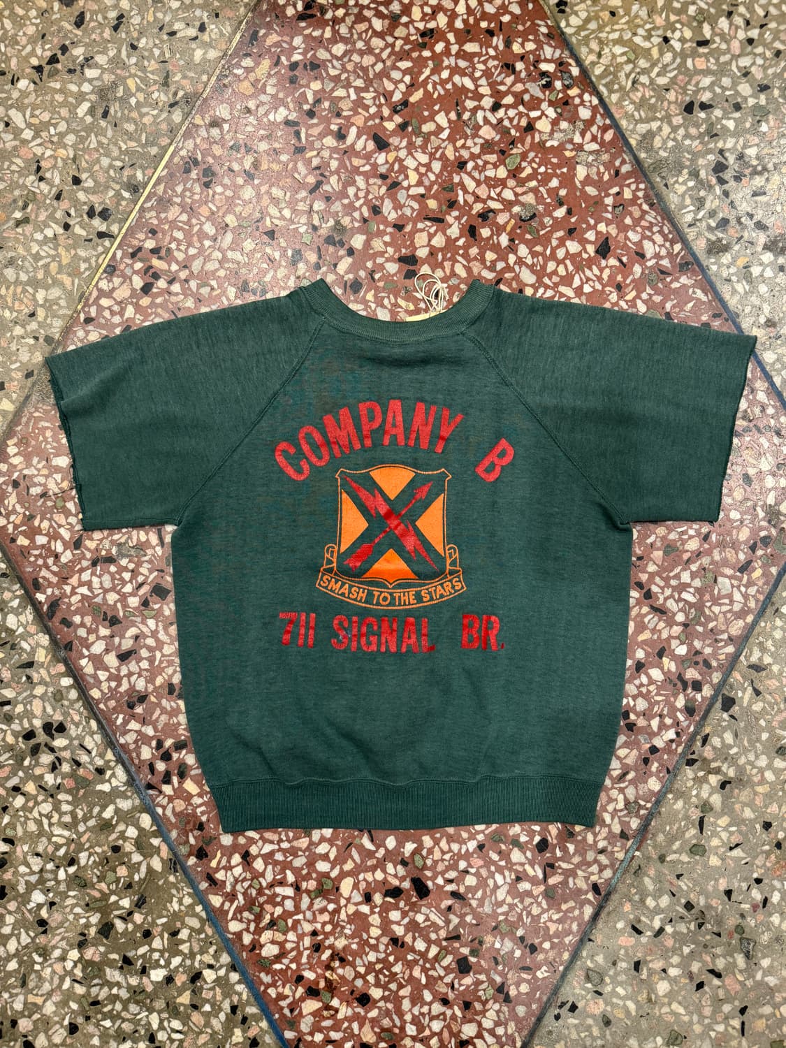 60s 711 통신부대 하프스웻 (M) 상품이미지1