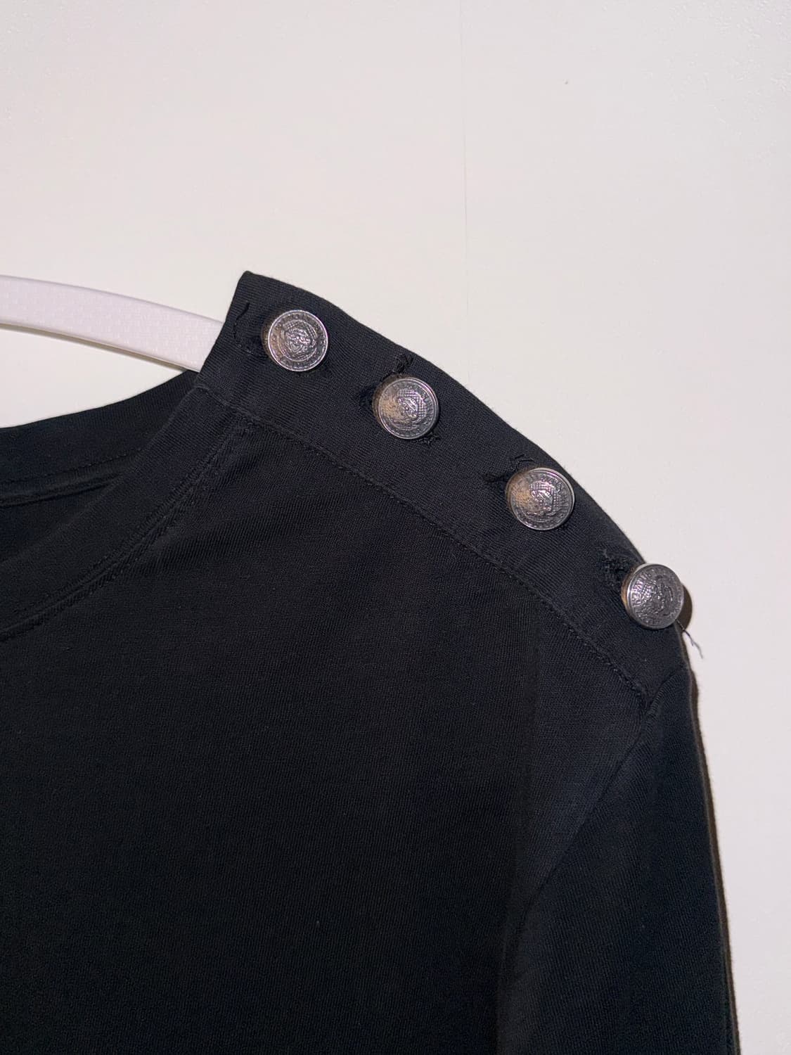 Balmain Shoulder Button Long Sleeve 상품이미지6