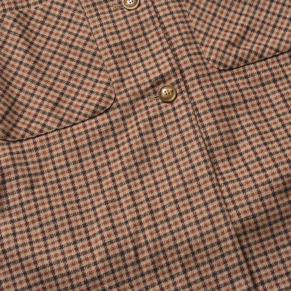 EHKA SOPO 여성 모직 체크 오버핏 울 코트 N839 상품이미지6