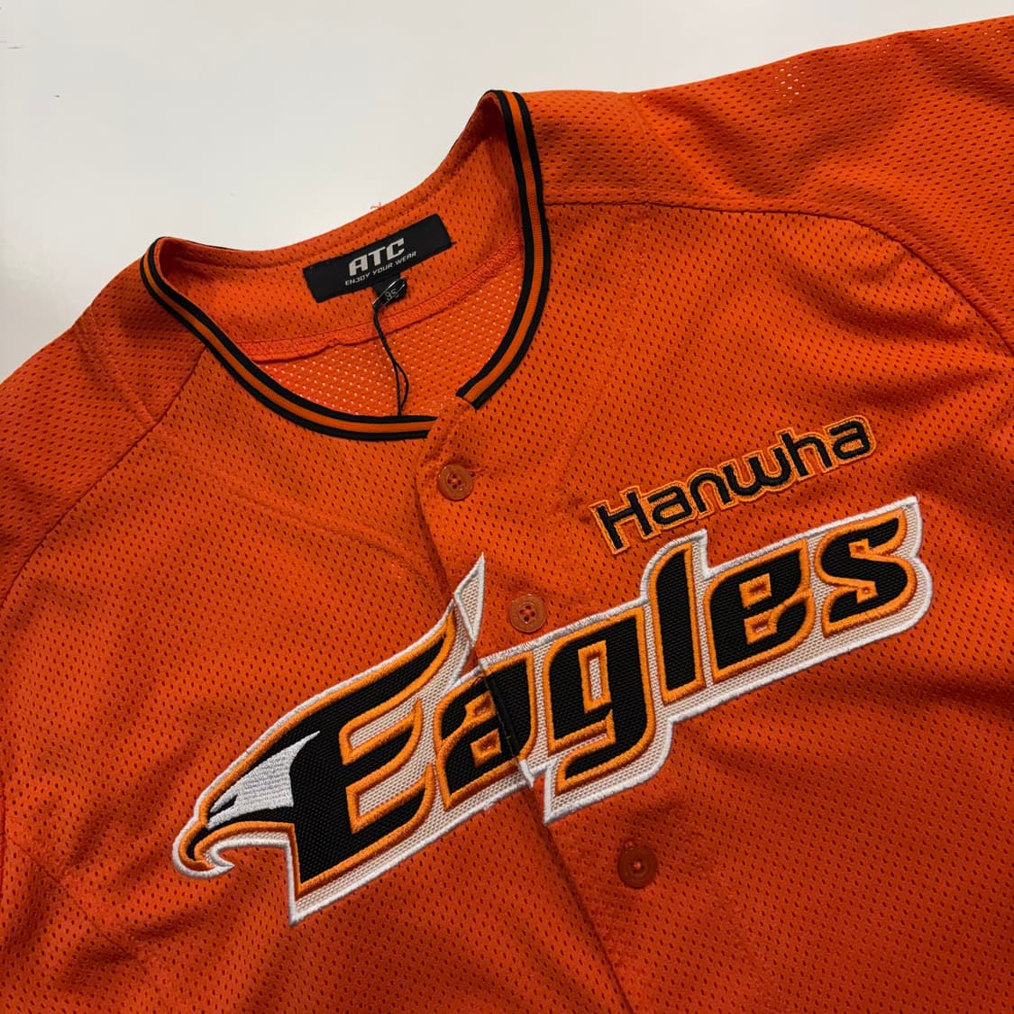 [95] 한화 이글스 송은범 오렌지 야구 유니폼 C76 상품이미지3