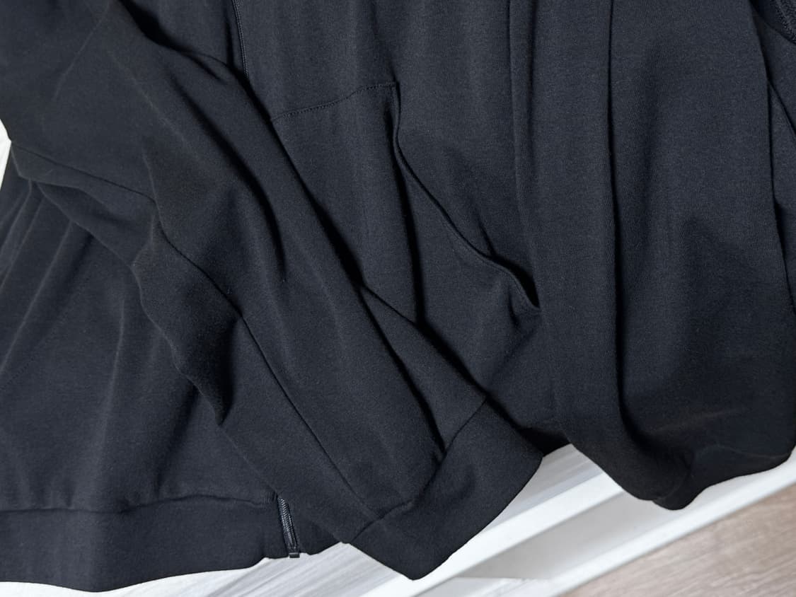 머듈 넥 집업 블랙 1사이즈 상품이미지6