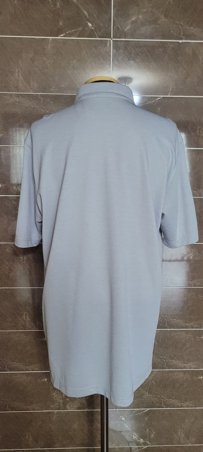 (남성2XL사이즈)컬럼비아 기능성 카라티(상태최상) 그레이 상품이미지4