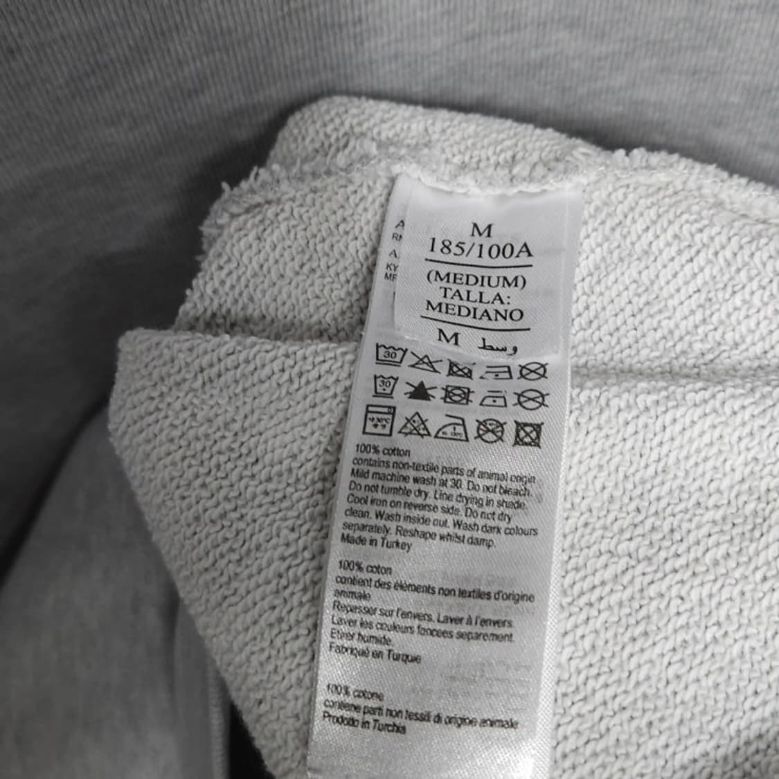 100 AllSaints 올세인츠 후드티 그레이 루즈핏 상품이미지9