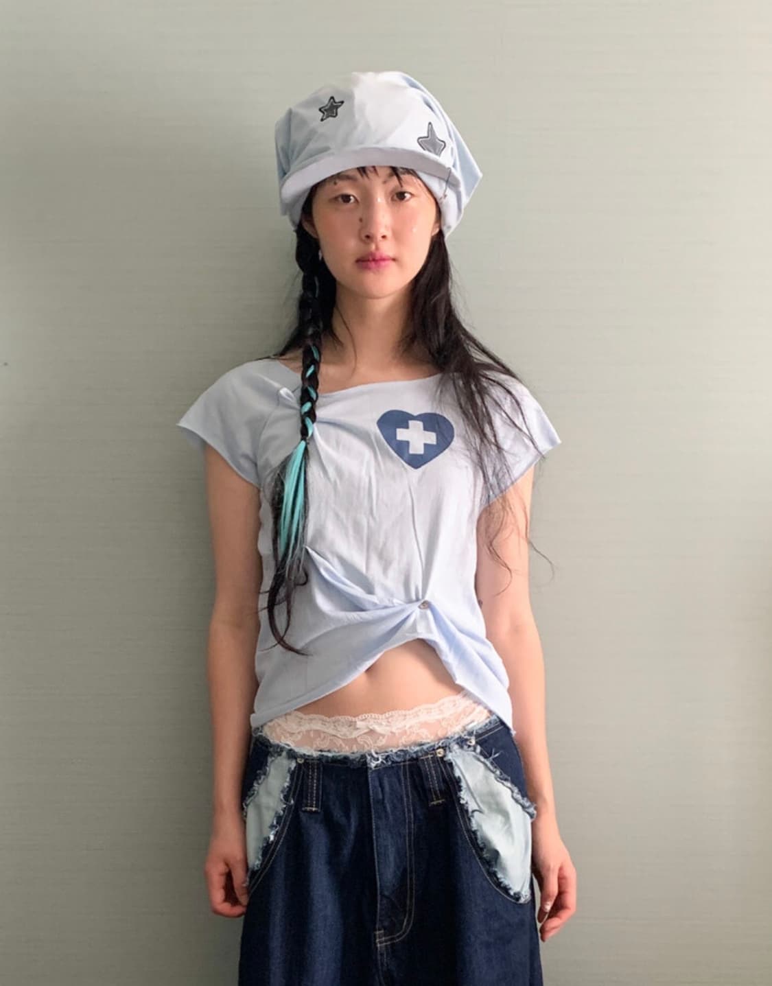 새상품) 샵페어리 버튼업 티셔츠 상품이미지1