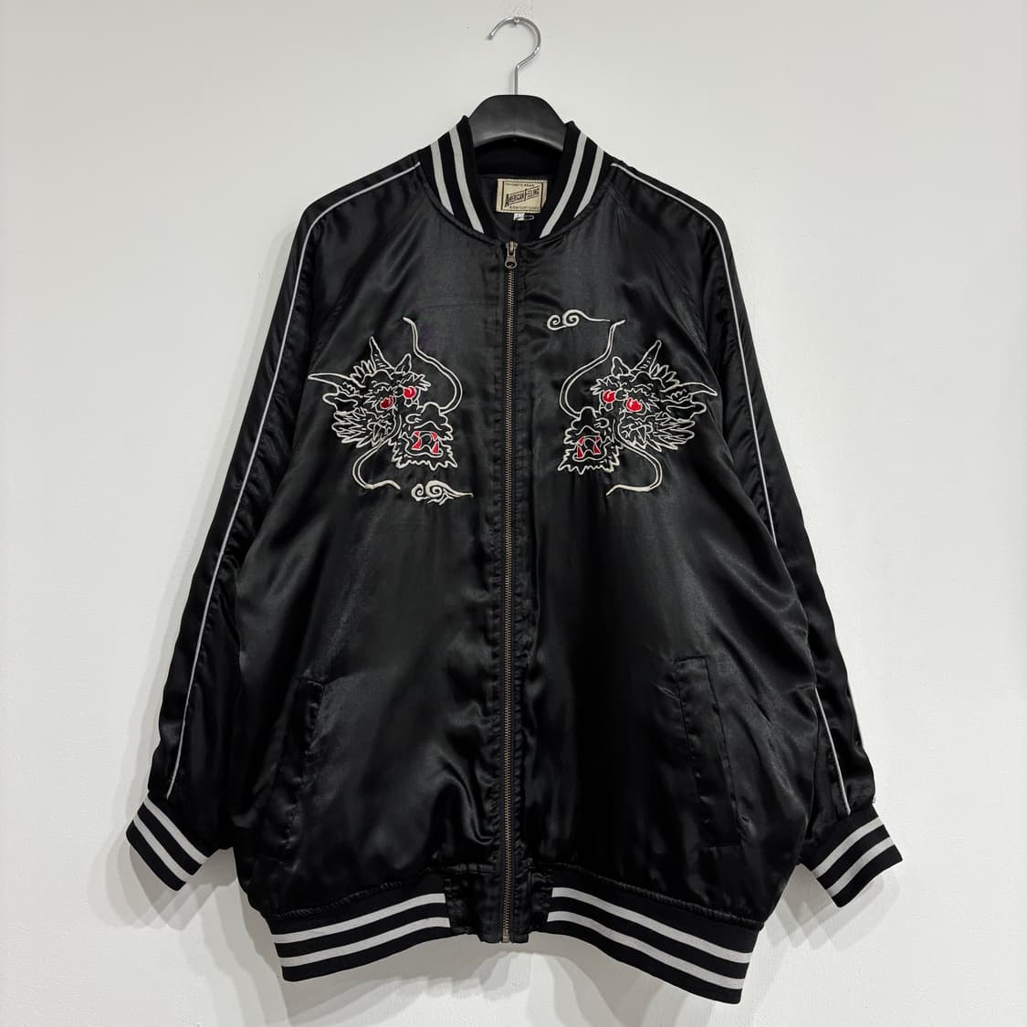 용 자수 스카잔 항공자켓 상품이미지1