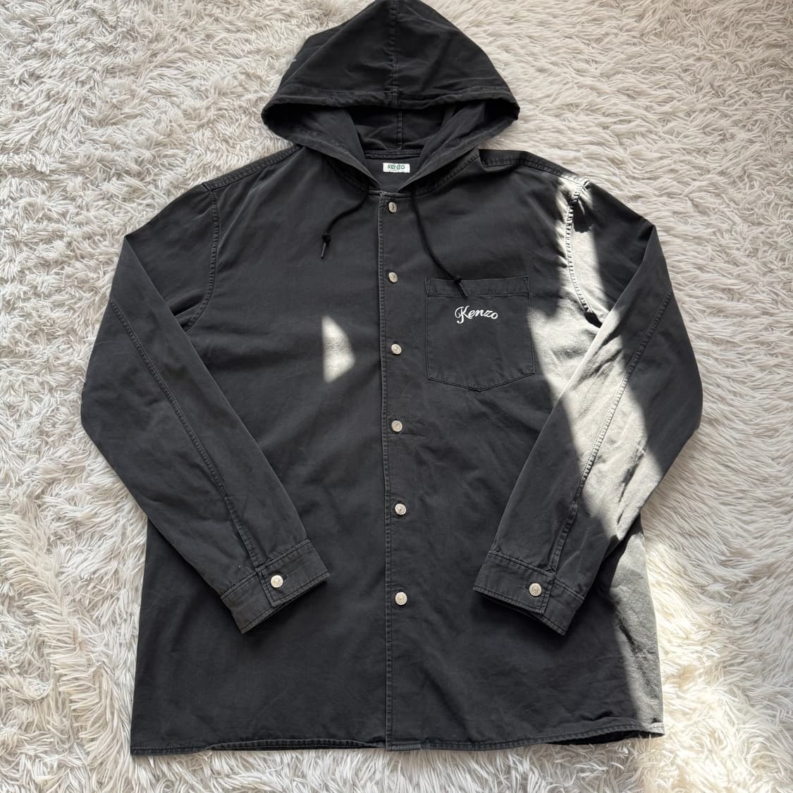 KENZO 일본빈티지 후드 셔츠 겐조 빈티지셔츠 겐조후드 XXL 110 상품이미지2