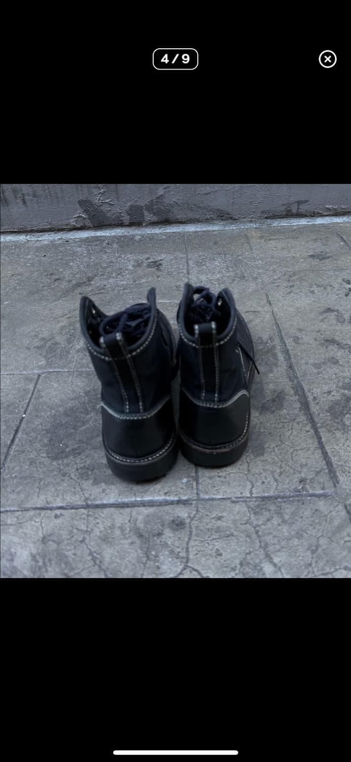 꼼데가르송 옴므 스티치 이중 도킹 부츠 상품이미지4