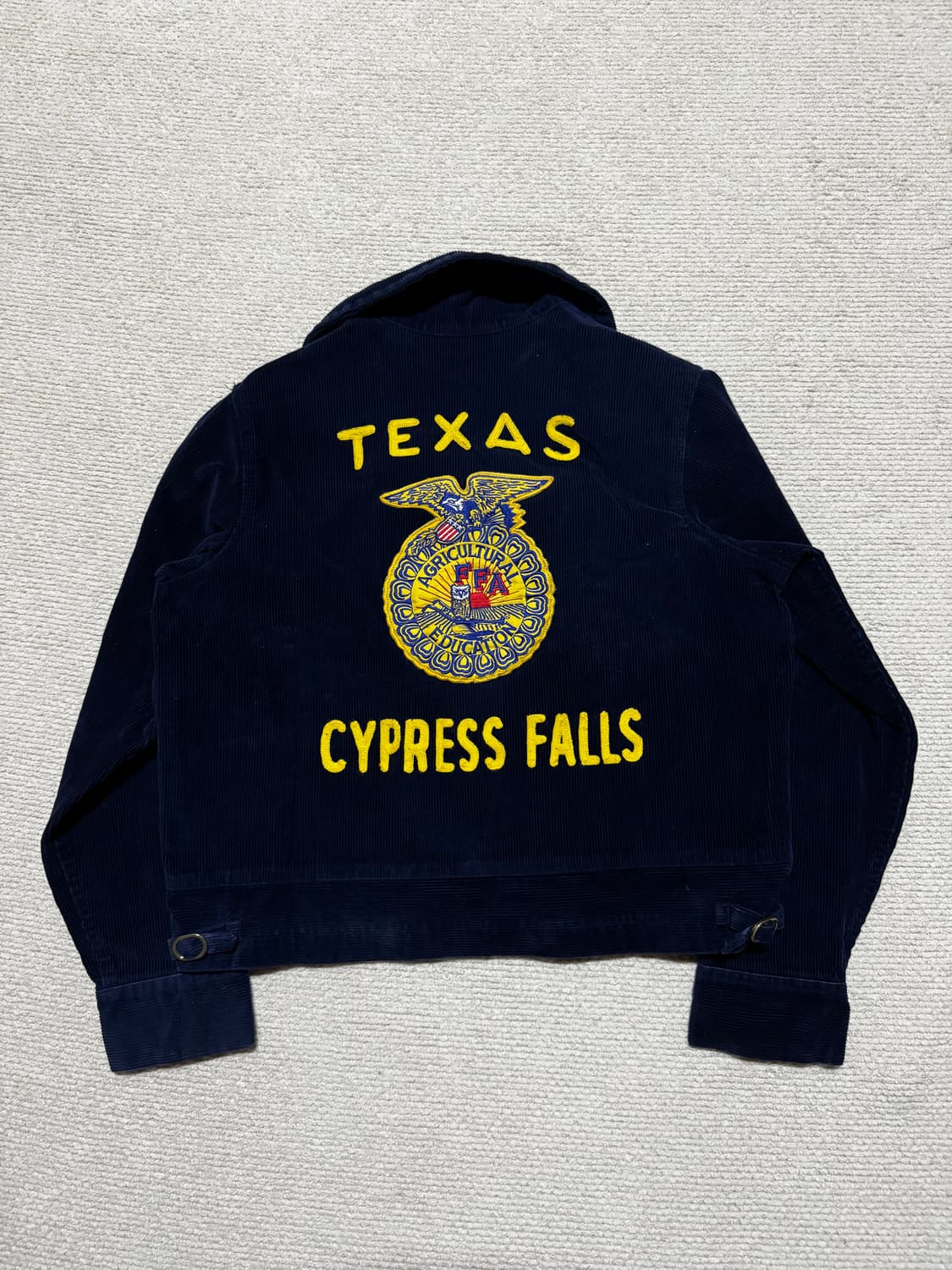 Y2K FFA 네이비 코듀로이 자켓 s, 55사이즈 상품이미지4